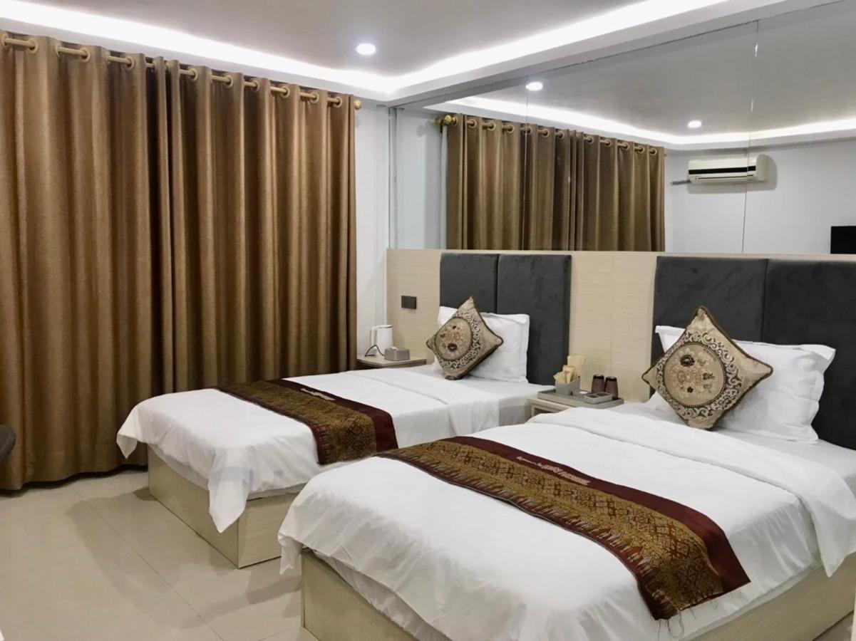 梦之南win酒店 Win Hotel Cafe & Spa فيينتيان المظهر الخارجي الصورة