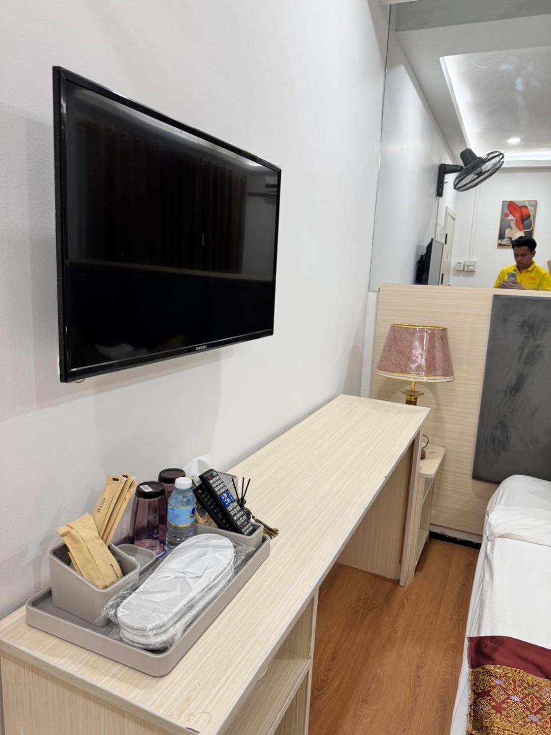 梦之南win酒店 Win Hotel Cafe & Spa فيينتيان المظهر الخارجي الصورة