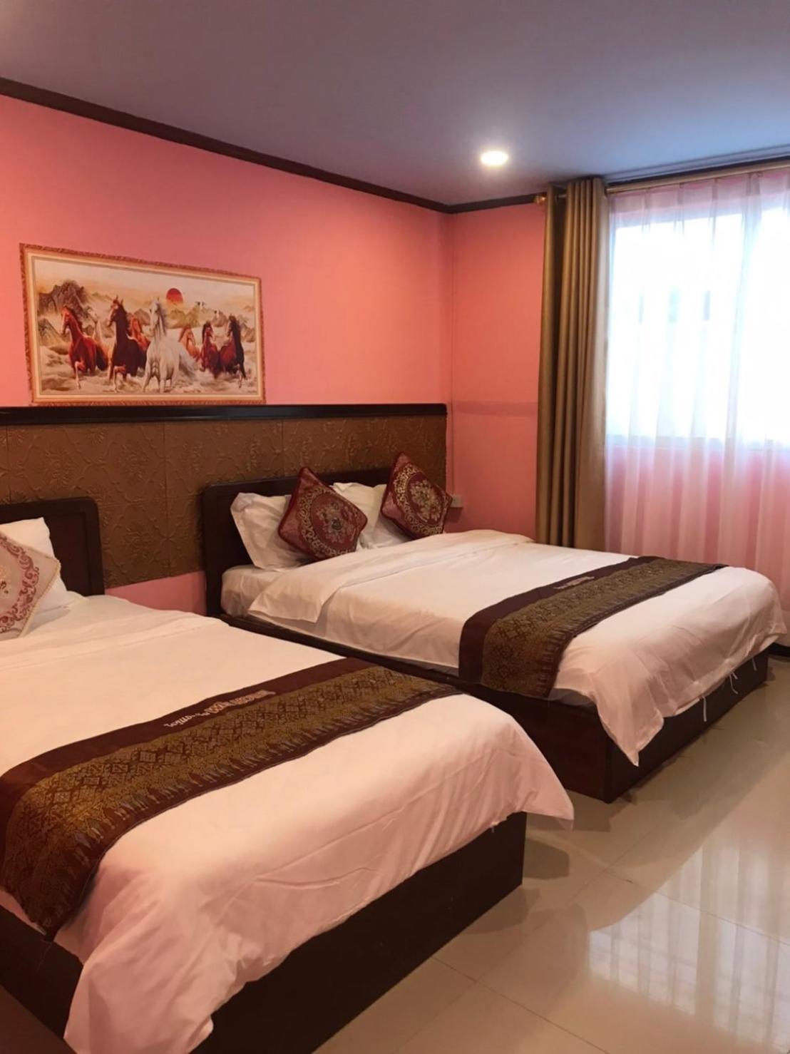 梦之南win酒店 Win Hotel Cafe & Spa فيينتيان المظهر الخارجي الصورة